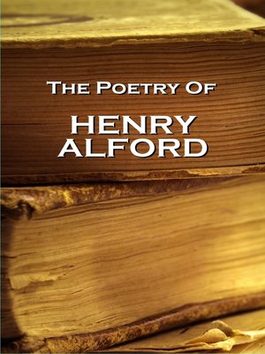 cover image of The Poetry of Henry Alford